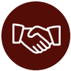 Handshake representing legal assistance and support in bankruptcy cases.